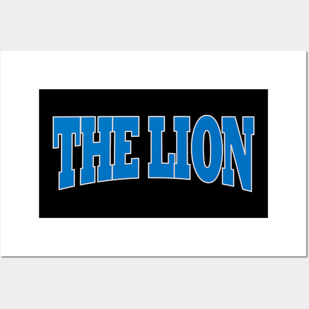 The Lion Wall Art by TTL